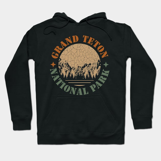 Grand Teton National Park Hoodie by A-Buddies